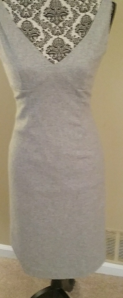 Sexy Grey wool dress